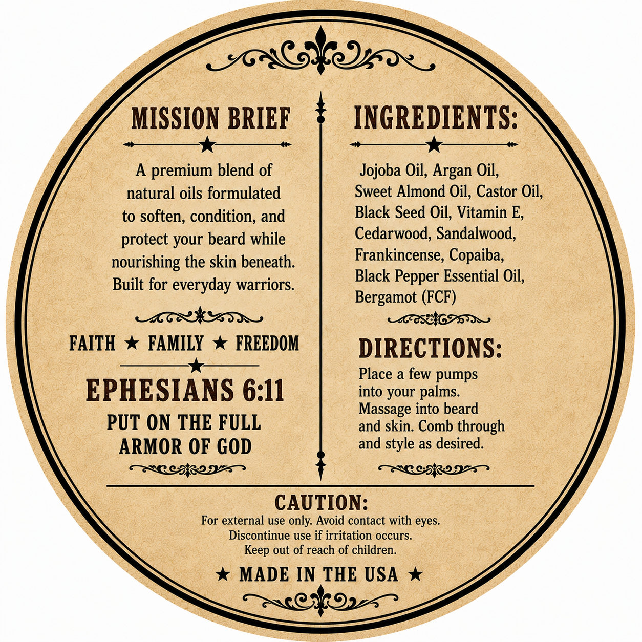Beard Recon™ Beard Oil